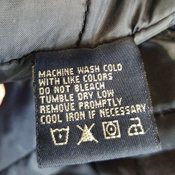 Faded Glory Outdoors Men's Navy Blue Canvas Chore Coat Corduroy Collar Large - Picture 5 of 5